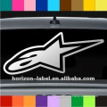 Custom car body side sticker design